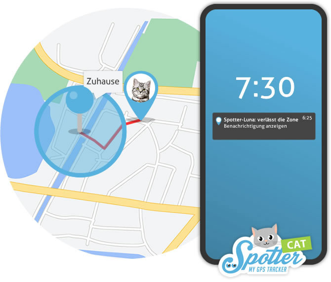 Gps tracker katze? Folgen Sie seinen Abenteuern mit Spotter®