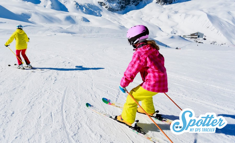 skiurlaub mit kindern - spotter