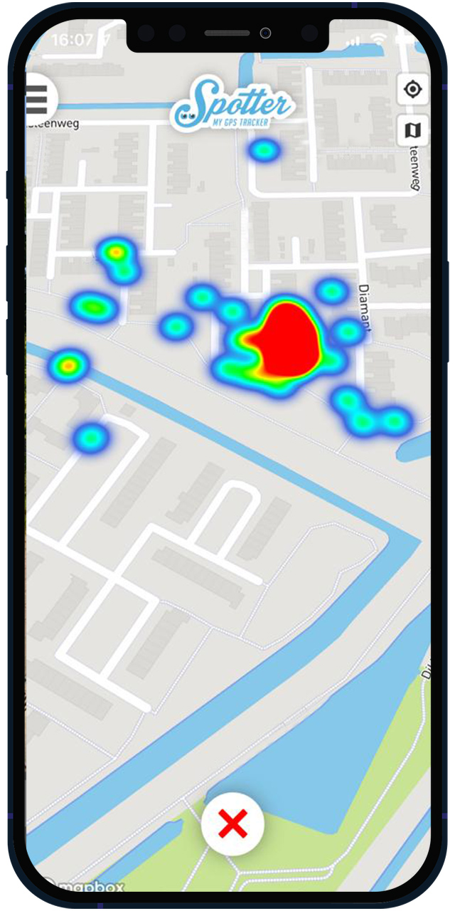 Spotter-App - Heatmap