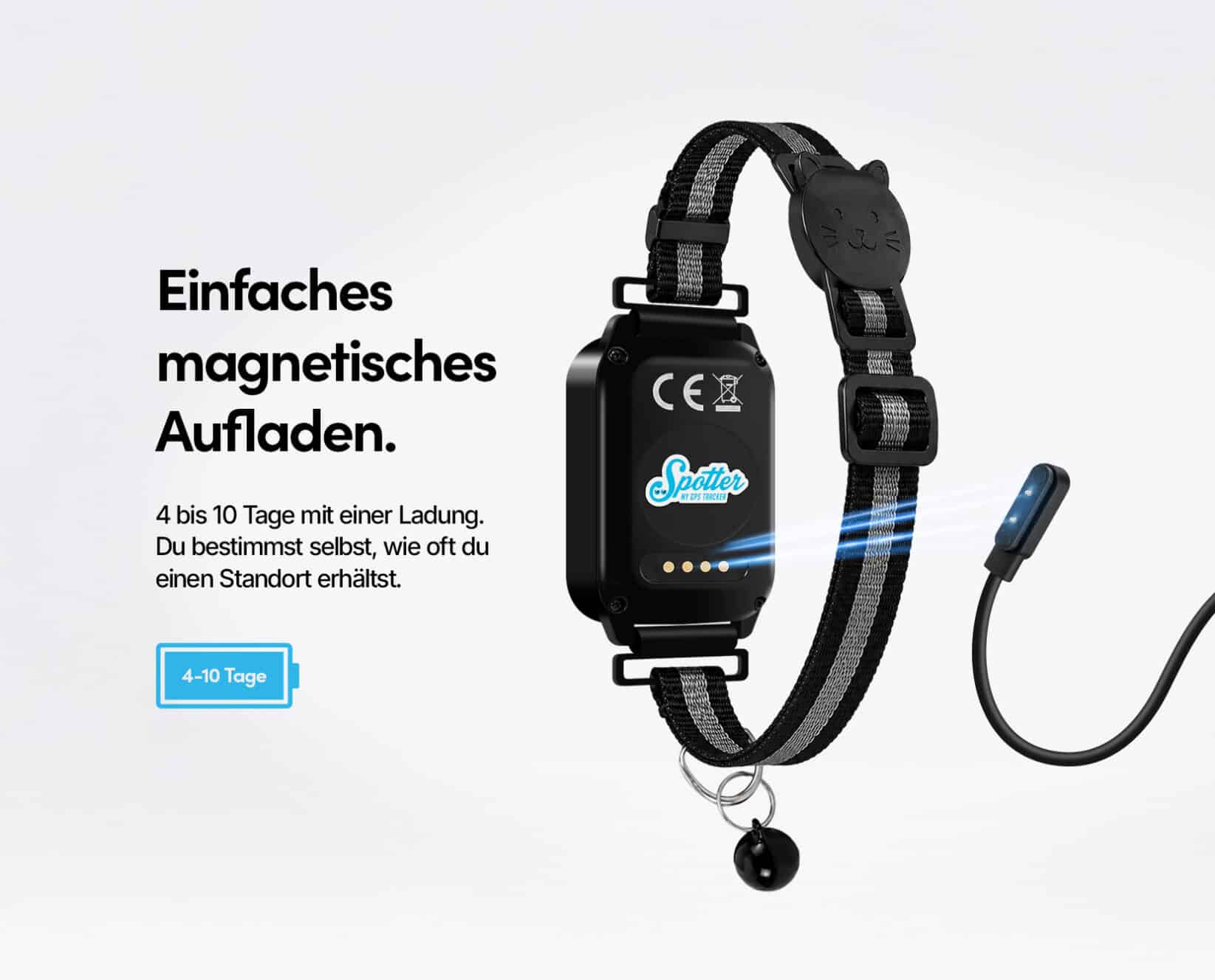 Spotter CatX - GPS Tracker für Katzen mit Display, ohne Abo (Neu!)