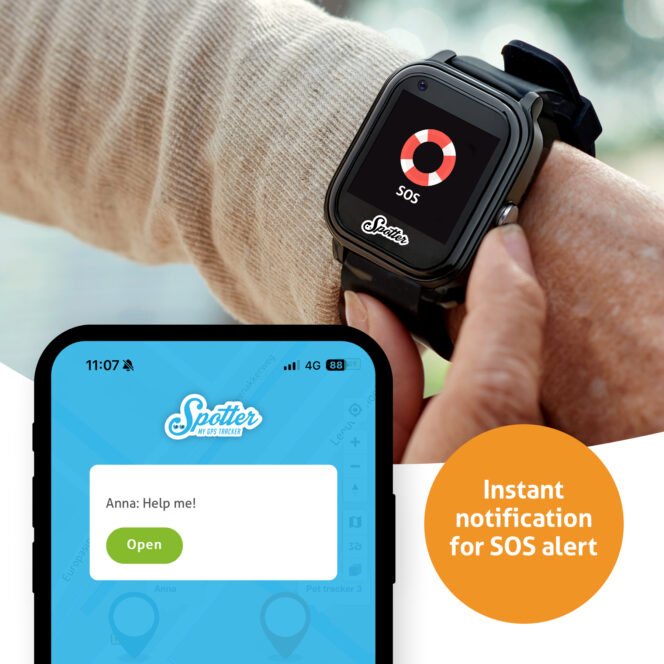 Spotter Senior GPS Watch