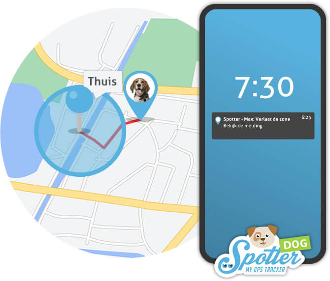 trackers for dogs - spotter