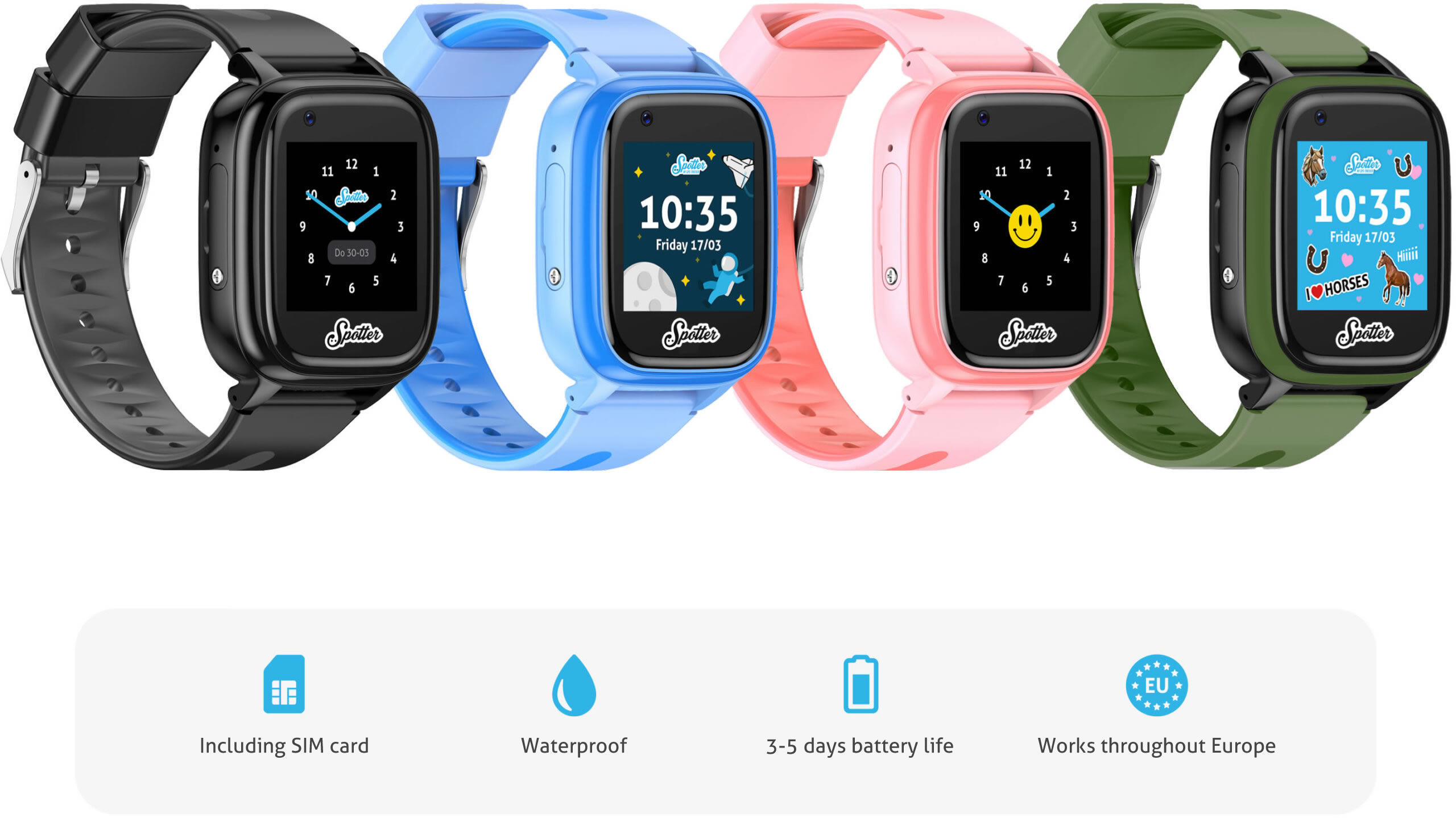 smartwatch for kids - spotter