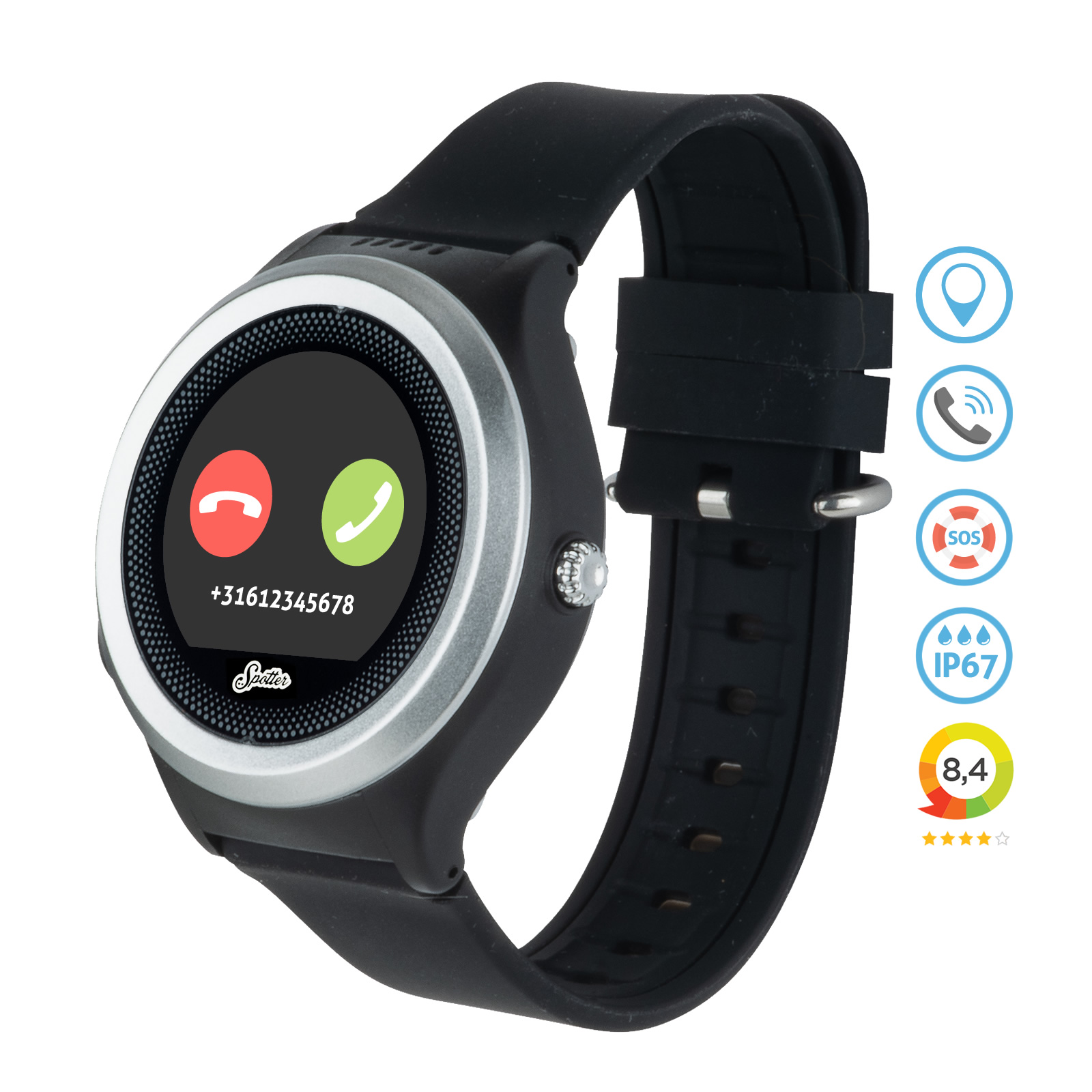 trackers for people with dementia - spotter