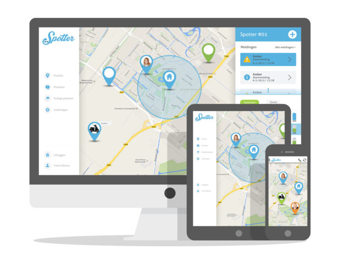 Reloj GPS Spotter - Zonas