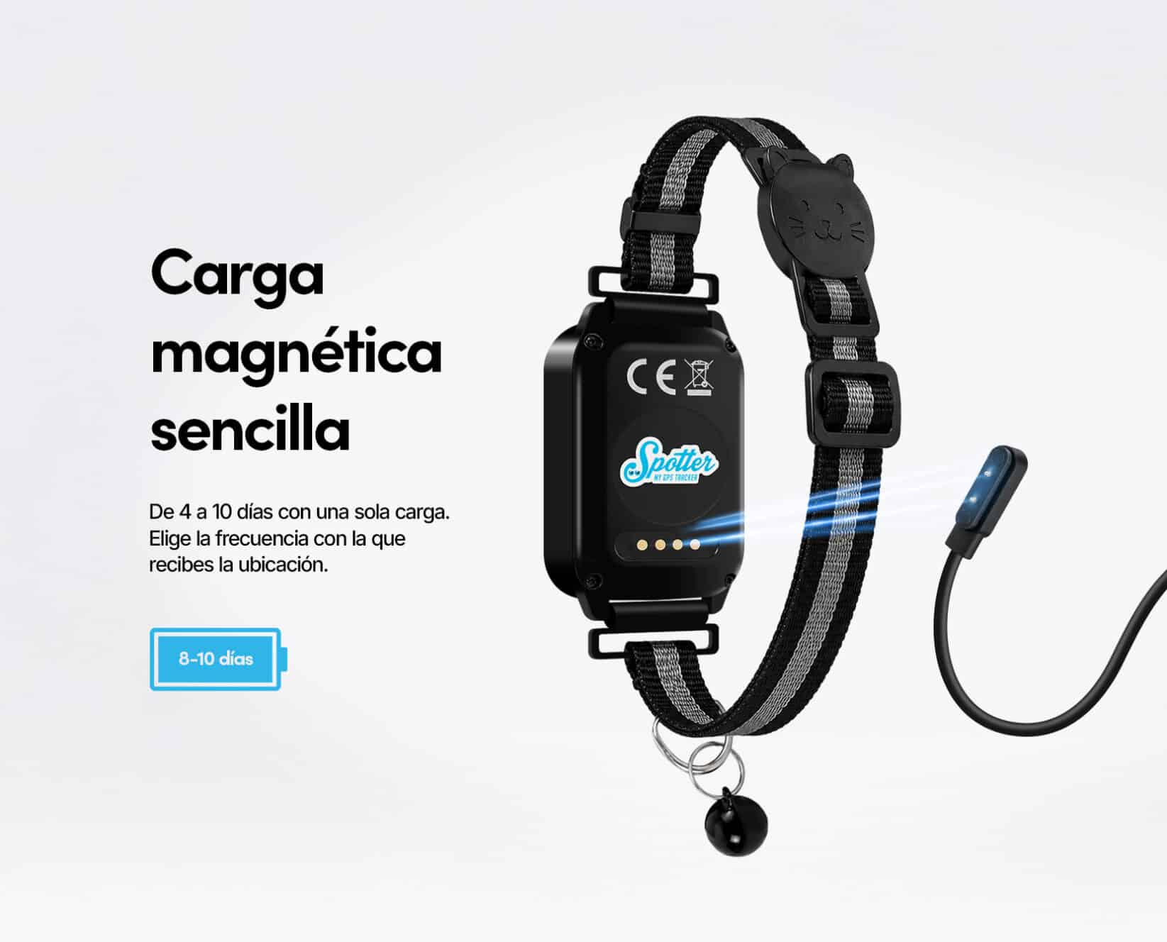 Spotter CatX - Localizador GPS para Gatos con Pantalla, Sin Cuotas