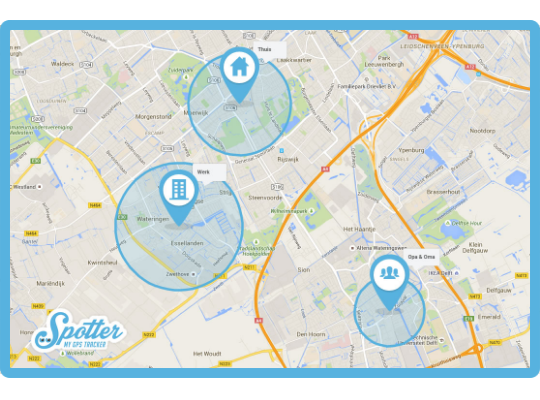 montre gps alzheimer zone - spotter