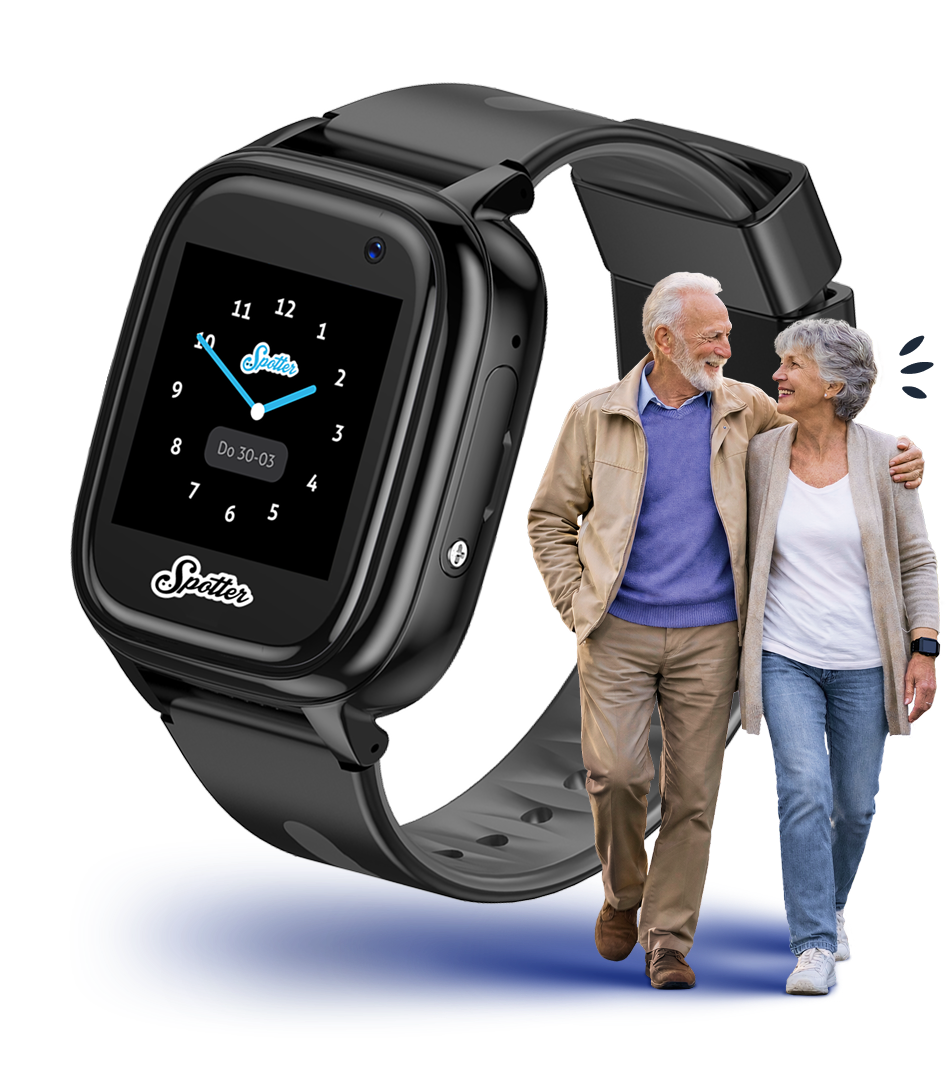 GPS horloge Alzheimer dementie - Spotter