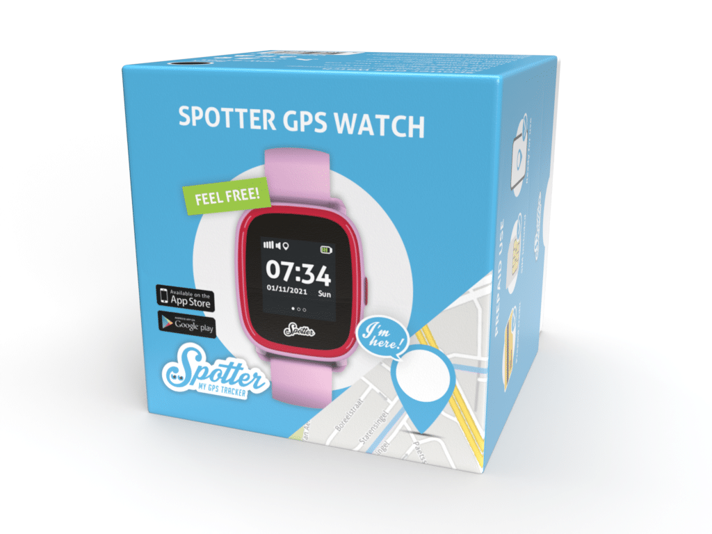 Spotter GPS Watch (2G) - Zegarek GPS dla Dziecka z Przyciskiem SOS