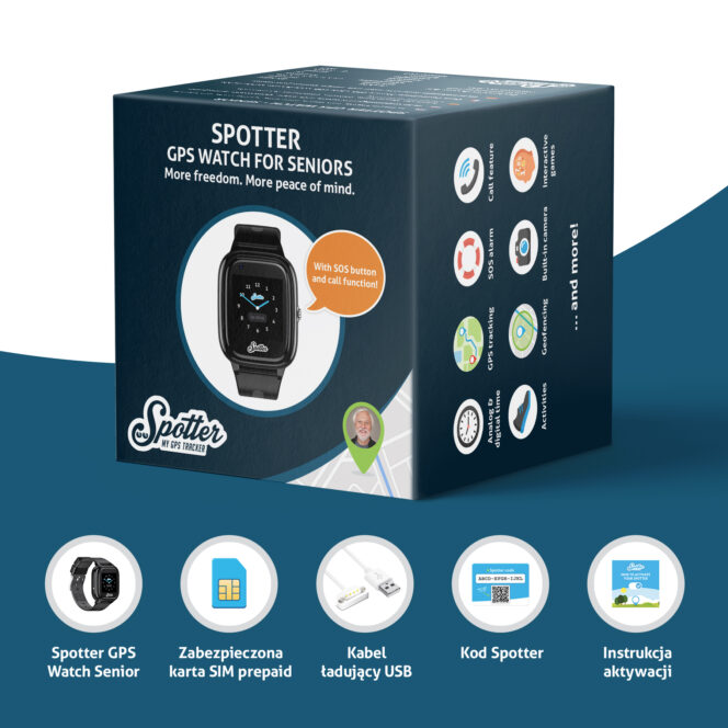 Spotter Senior GPS Watch