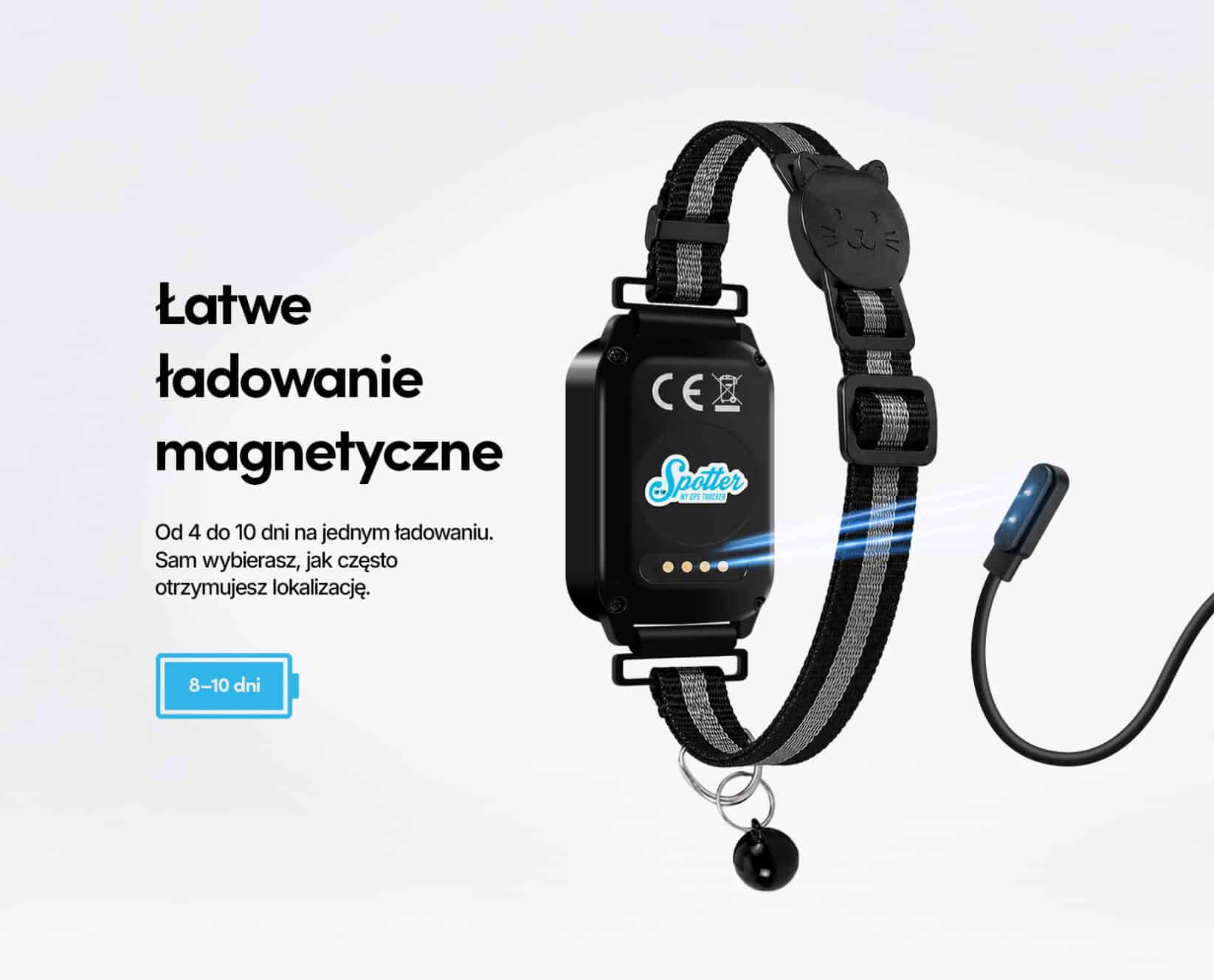Spotter CatX - Lokalizator GPS dla Kota z Wyświetlaczem, Bez Abonamentu
