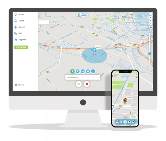 smartwatch gps - spotter