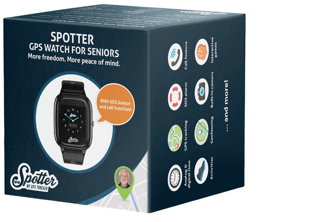 zegarek GPS dla seniorów - spotter zegarek GPS dla seniorów - spotter