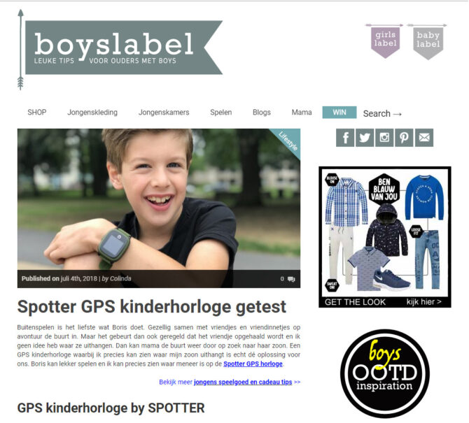 Tidningen Vijftig plus: GPS-klockan ger äldre och personer med demens större frihet