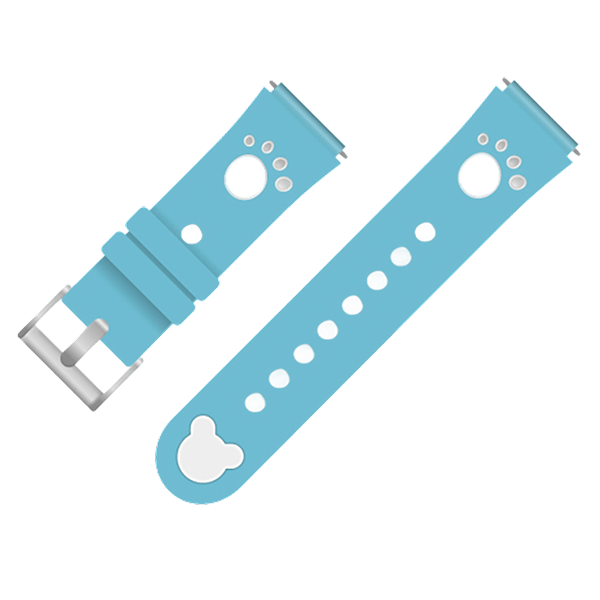 Spotter klockarmband – Blå