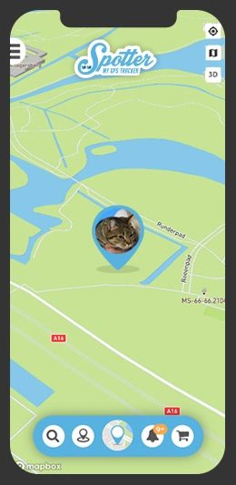 GPS tracking kat app - Spotter
