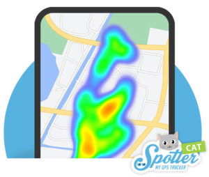 GPS tracker kat - hotspots Spotter