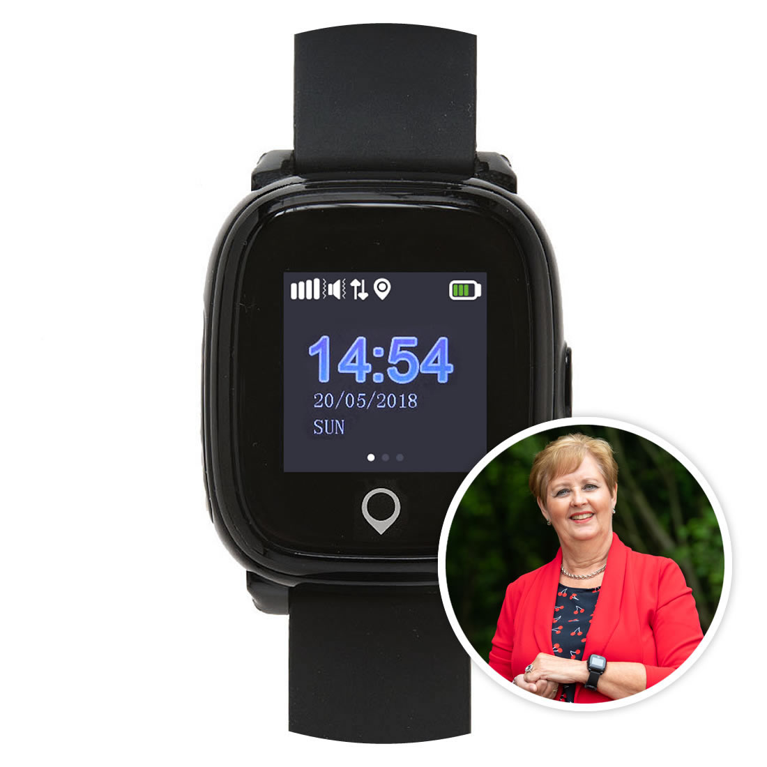 Hét GPS Horloge bij Alzheimer en Dementie | Weet altijd waar iemand is