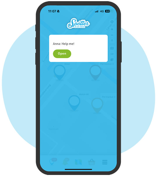 Personenalarmering - Spotter