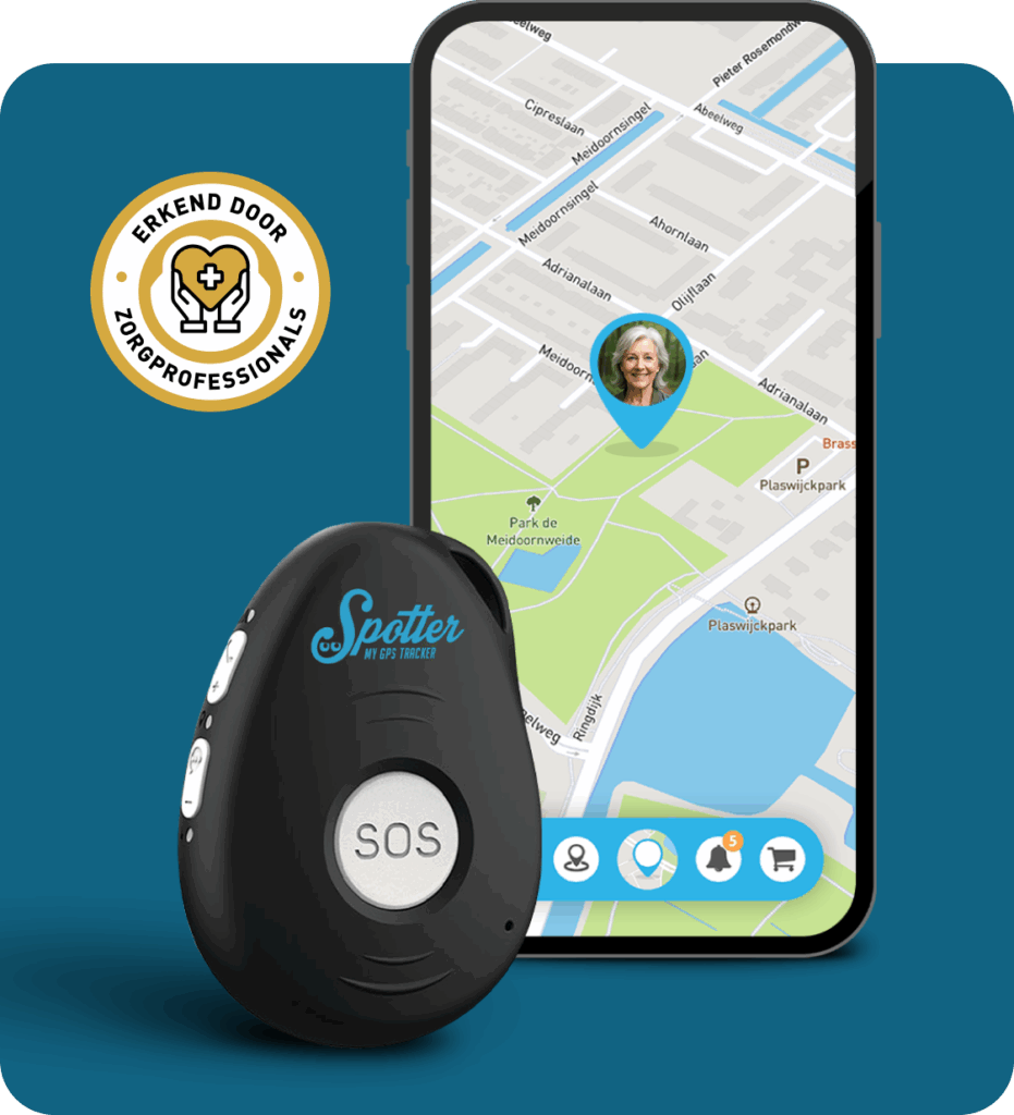 GPS tracker ouderen met alarmknop