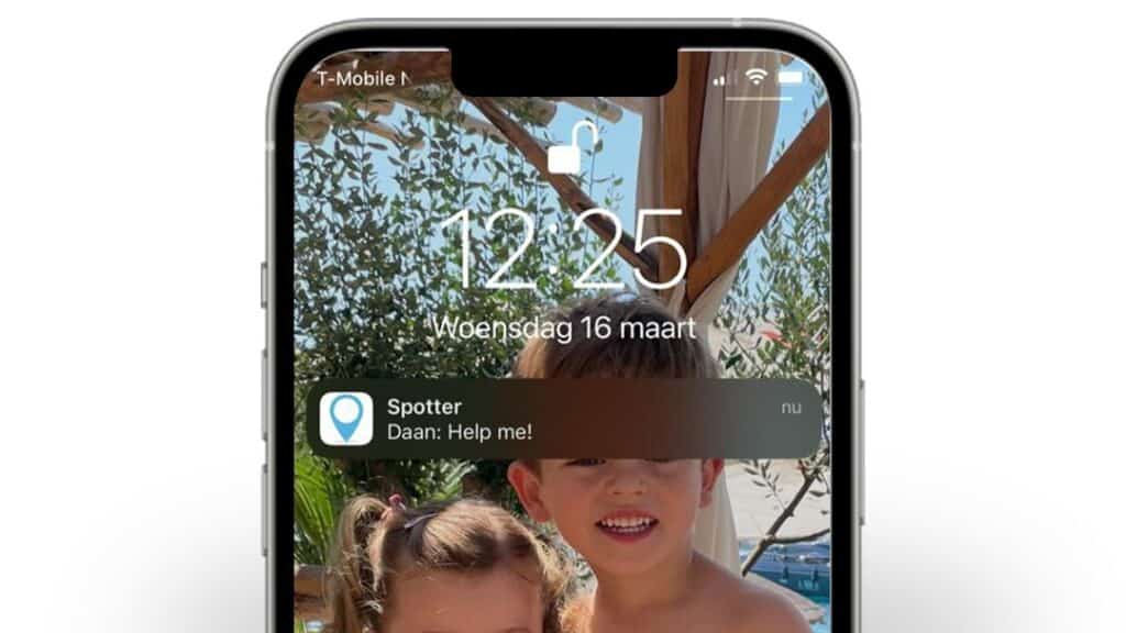 GPS horloge kind Spotter - SOS knop