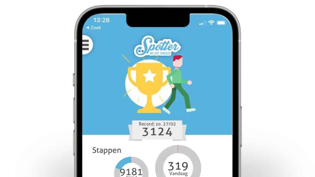 GPS horloge kind Spotter - stappenteller