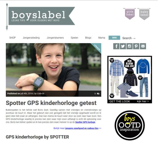 Vijftig plus magazine GPS horloge geeft senioren en dementerenden meer vrijheid - Spotter