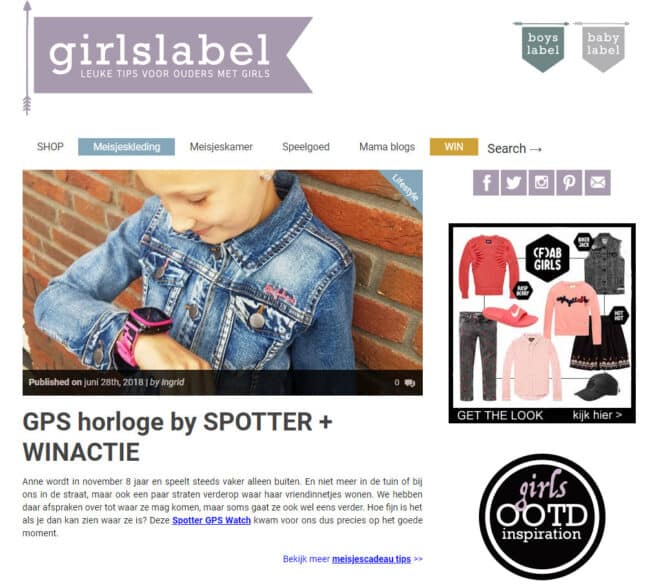 Boyslabel foto - Spotter