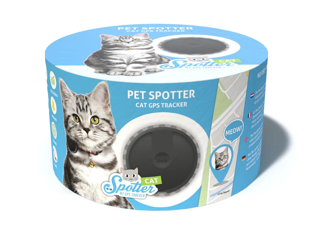 Kat GPS tracker Pet Spotter - packaging