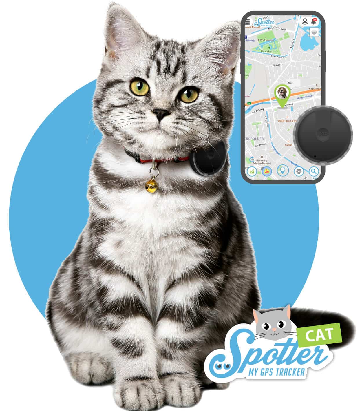 gps pour chat - Spotter