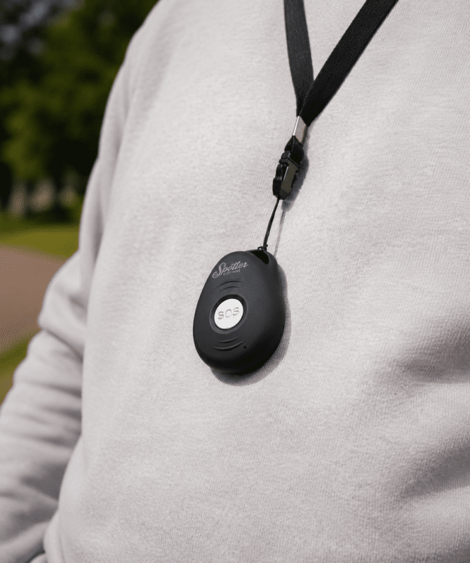 GPS tracker senioren met keycord - Spotter