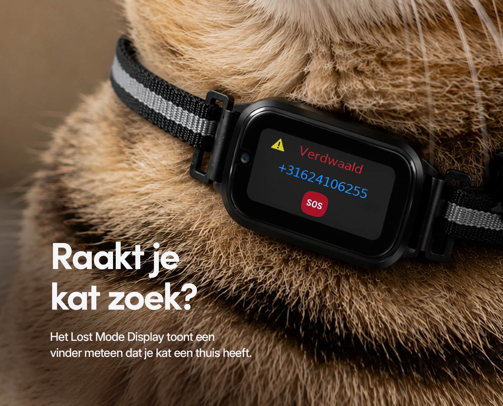 CatX Kat GPS tracker met lost mode functie - Spotter